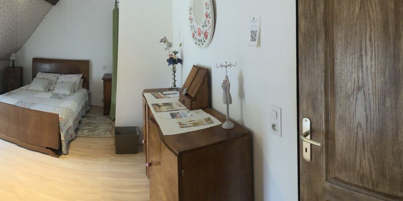 Chambres fleurie et aux oiseaux